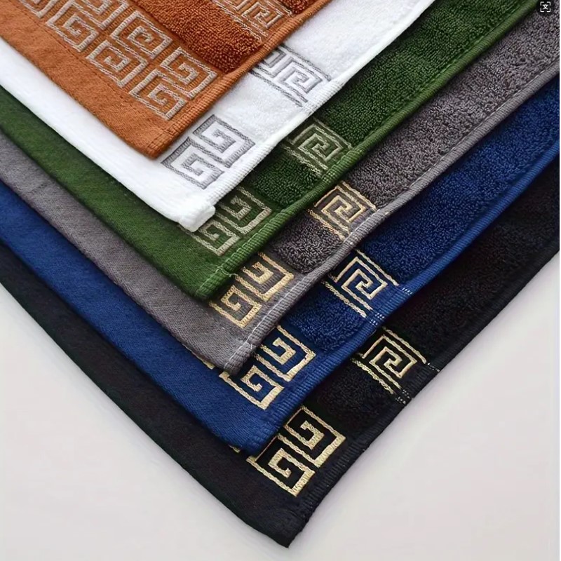 대형 목욕 타올 140x70cm 블랙 그린 화이트 블루 - Home Textiles Face Towel 리뷰 및 가격