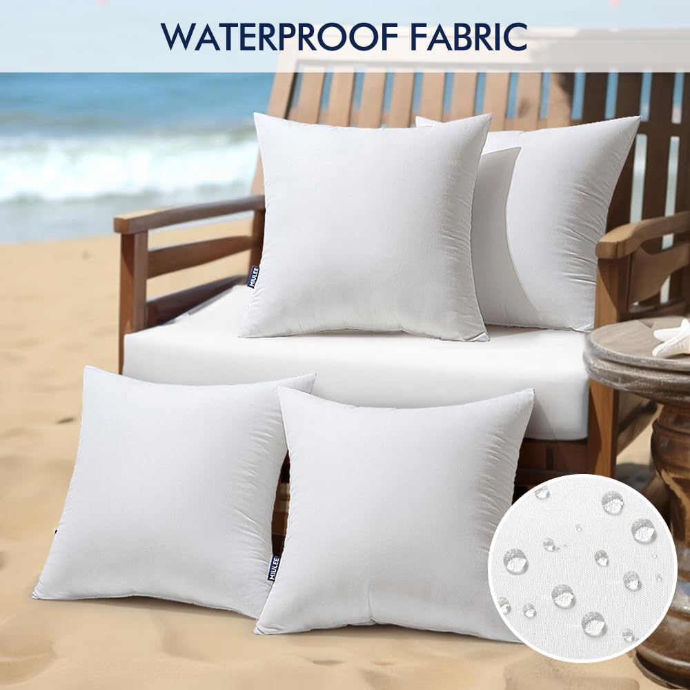 MIULEE 18x18인치 야외용 베개 속통, 방수 베 - Pillow Insert 18X18 리뷰 및 가격